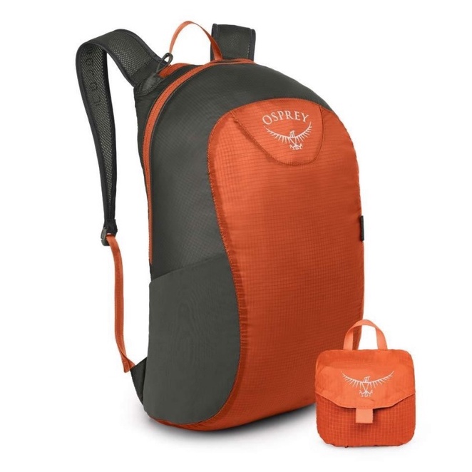 【全新品-台灣現貨】- Osprey Ultralight Stuff Pack 輕量小背包-橘色