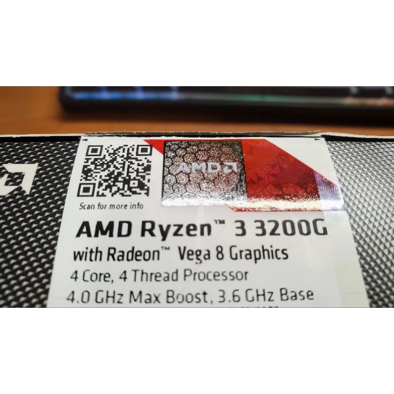 [二手3C] AMD Ryzen3 3200G APU Radeon Vega8