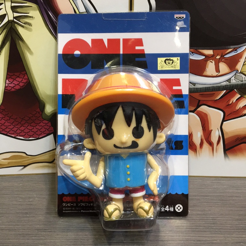 日版 金證 海賊王 公仔 panson works 魯夫 航海王 q版 one piece