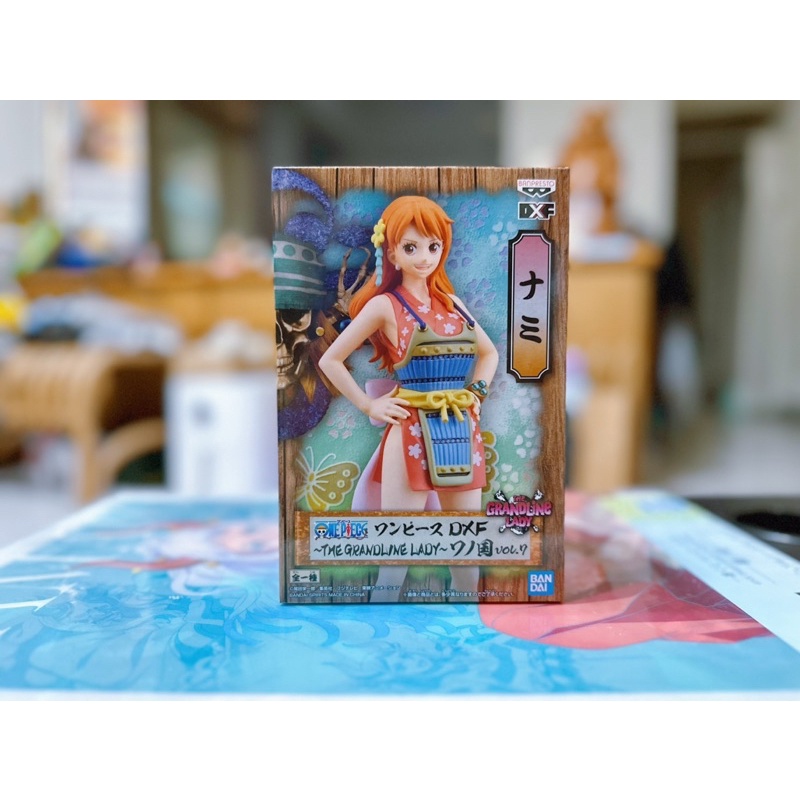 航海王 海賊王 和之國 DXF 娜美 景品 公仔 日版 金證