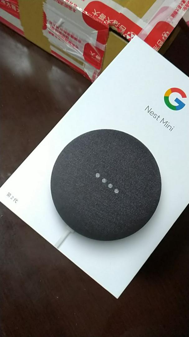 蝦皮最低價google Nest Mini 第2代中文智慧聲控喇叭台灣公司貨智慧音箱 智慧語音助理 蝦皮購物