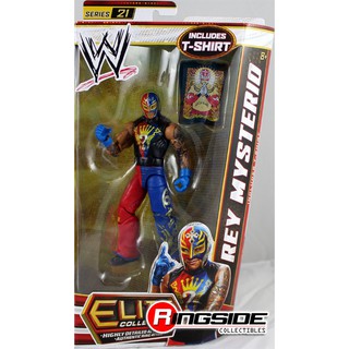 ☆阿Su倉庫☆WWE摔角 REY MYSTERIO ELITE 21 ACTION FIGURE 619經典精華版人偶