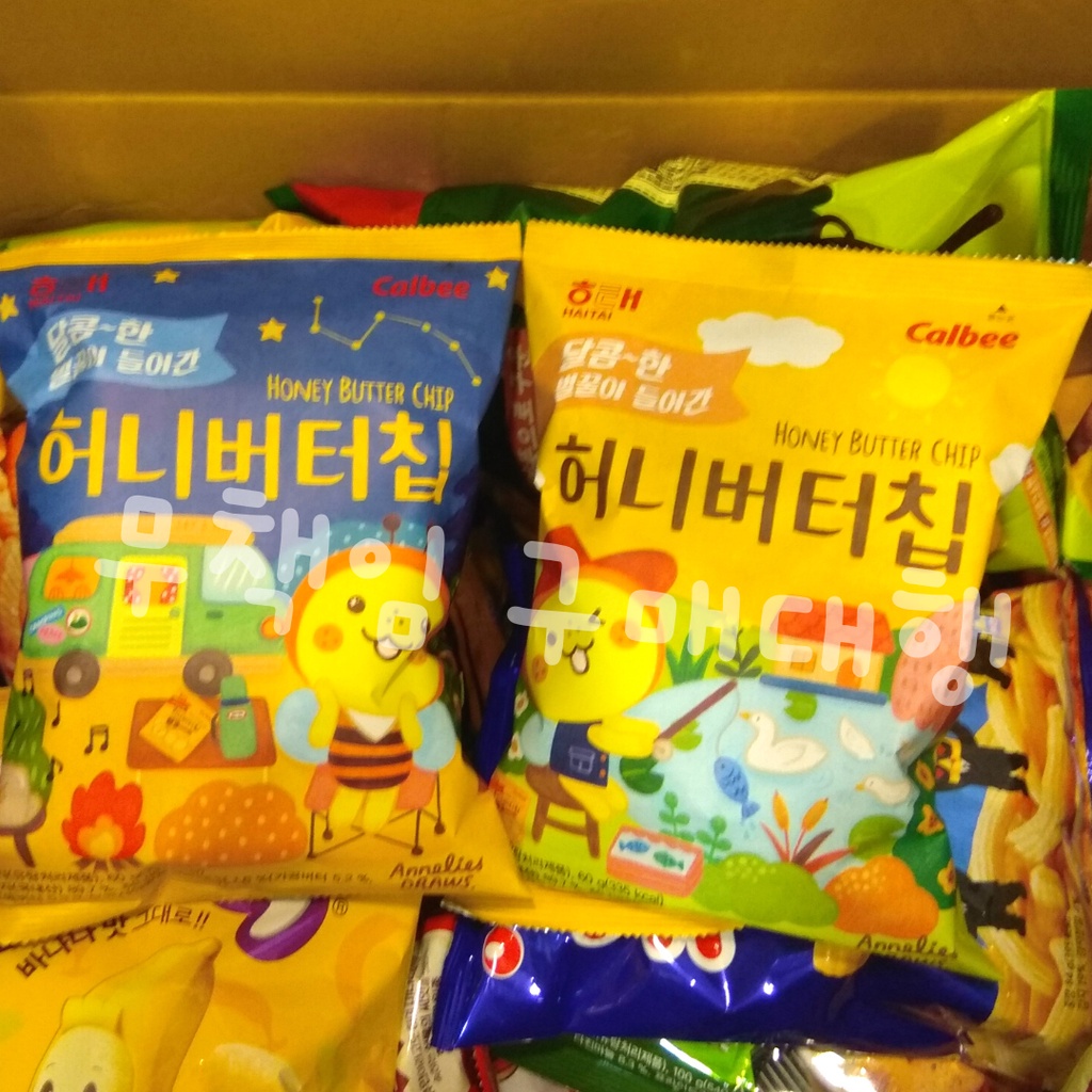 【現貨 效期22.12.22】韓國 超商 代購  HAITAI 海太 蜂蜜奶油洋芋片 原味 60g