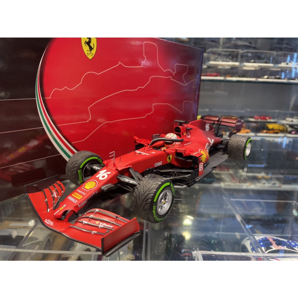 吉華科技@1/18 BBR BBR211816 Ferrari SF21 C. Leclerc - N.16 F1
