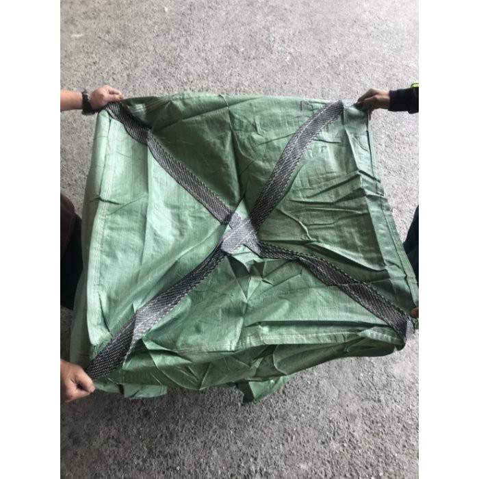 (含稅附發票)可到付-太空包 太空袋 集裝袋 噸袋 綠色加強型 90*90*100優惠價93元