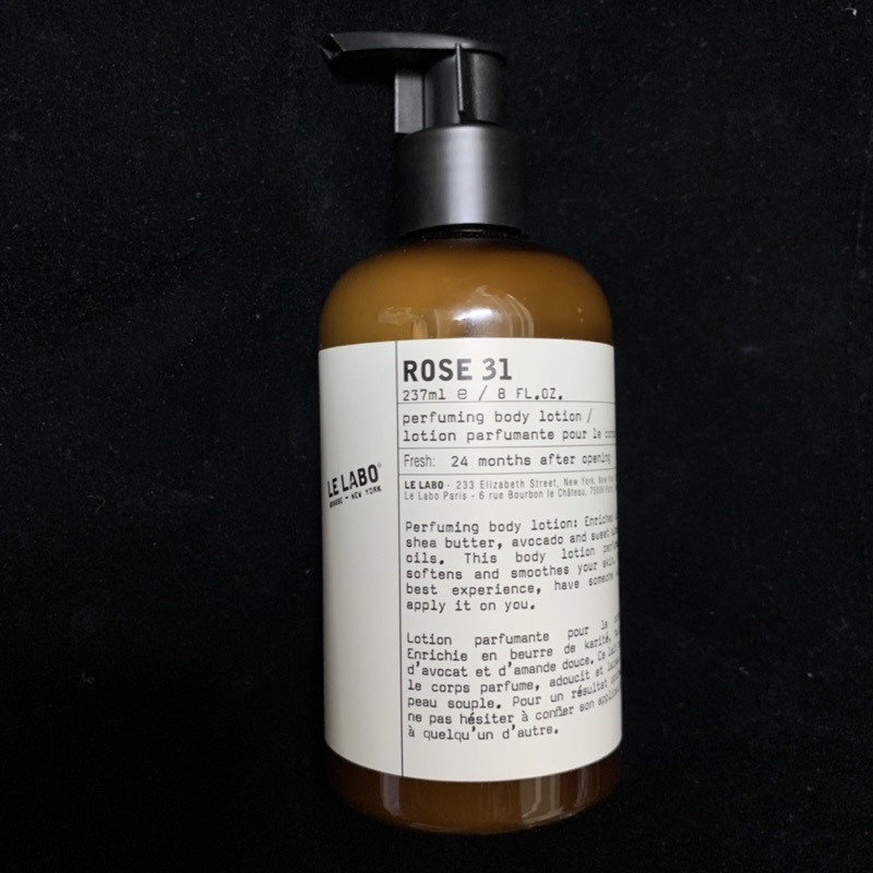 LE LABO ROSE 31身體乳液分裝，The Noir29身體乳分裝、lelabo分裝、黑茶29、玫瑰31