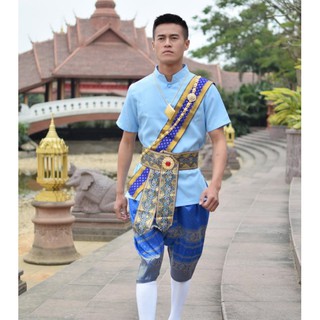 🌹手舞足蹈舞蹈用品🌹少數民族表演服/泰國傳統男士短袖服裝/傣族表演服/購買價$3000元/出租價$700元