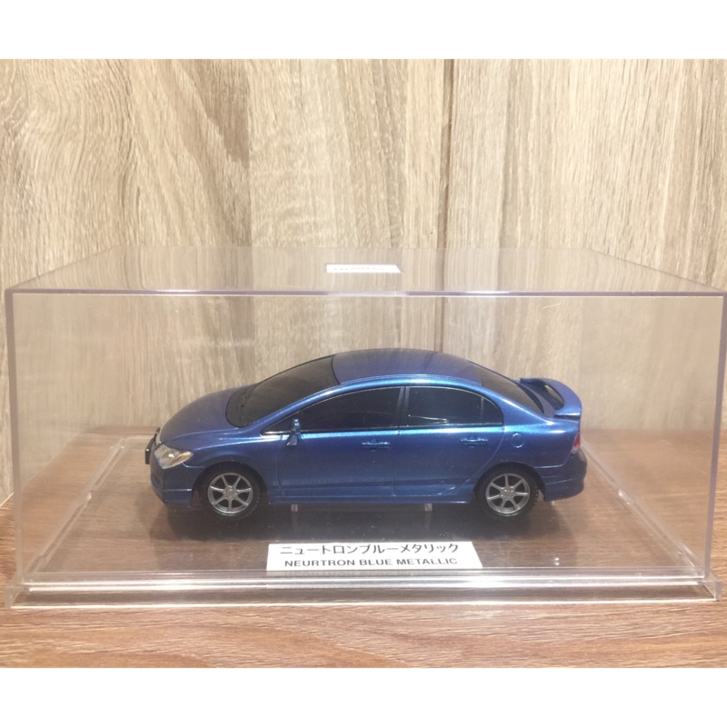 HONDA CIVIC K12 八代 MODULO 本田 喜美 日本原廠 展間展示 模型車 藍色 1:24 1/24