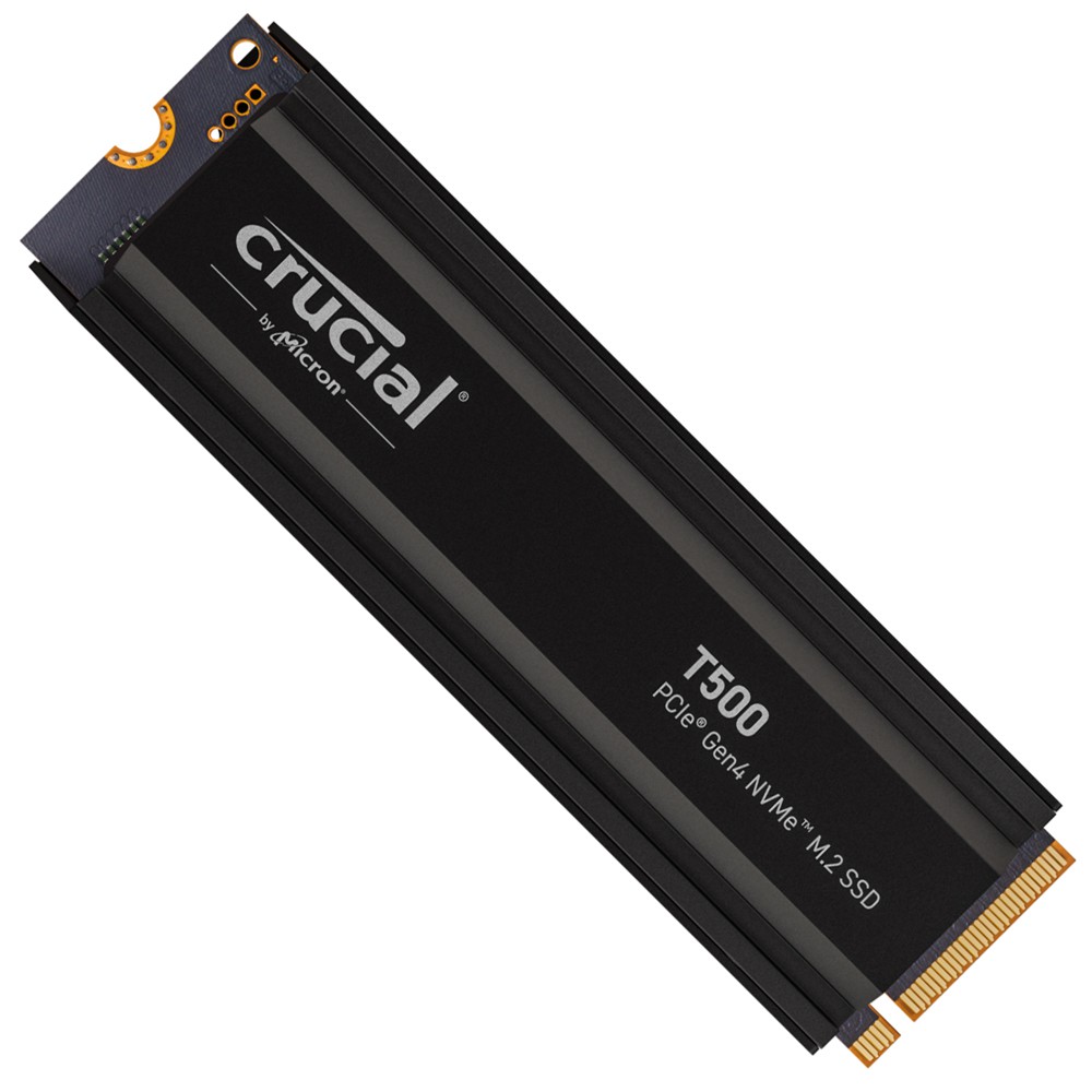 美光 T500 2TB 有 散熱片 M.2 SSD PCIe Gen4 x4 單面顆粒 2T 現貨 廠商直送