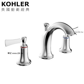 KOHLER Elliston 三件式臉盆龍頭 K-72781T-4-CP