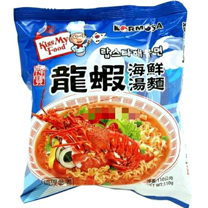 【紅心小舖】韓國  韓寶KORMOSA龍蝦海鮮湯麵  單包110g
