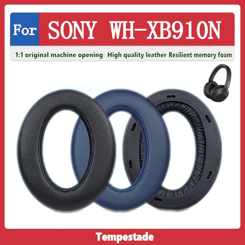 適用於 SONY WH XB910N 耳機套 耳罩 頭戴式 降噪耳機罩 頭梁保護套 耳機皮套 替換耳套 配件