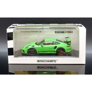Minichamps1/43 Porsche 911 (991 II) GT3 RS 2018綠 MASH #3