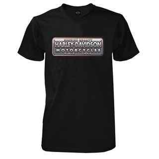 Harley-Davidson 哈雷機車 Steel Plate 短袖T恤 黑色 S