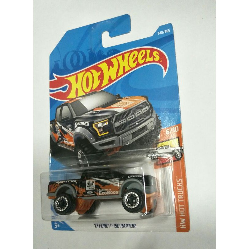 Hot wheels 風火輪小汽車 ‘17 Ford F-150 raptor