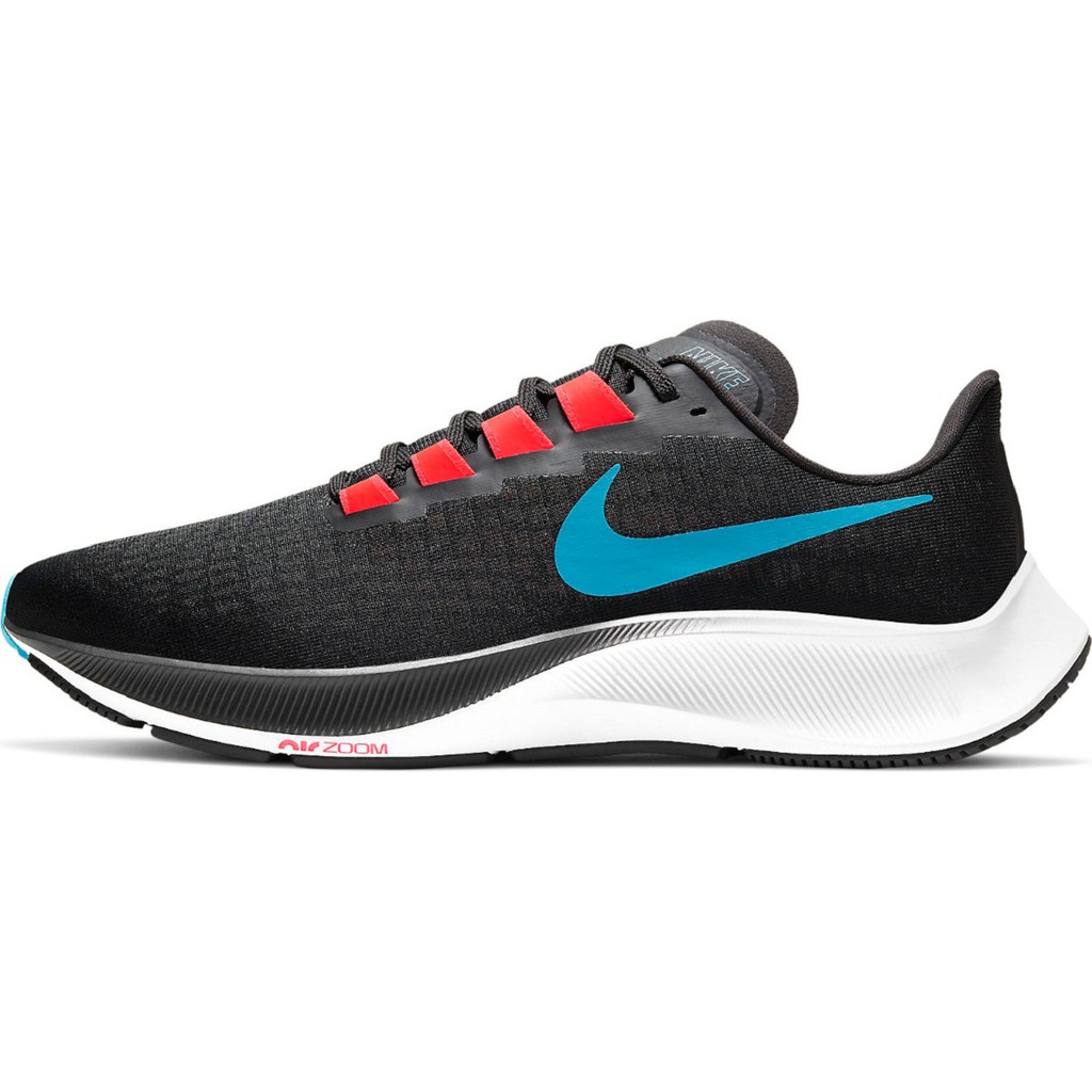 NIKE系列-Zoom Pegasus 37 男款黑色運動慢跑鞋-NO.BQ9646011