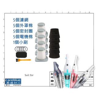 適配 海爾 手持吸塵器 配件 過濾網 濾芯 ZL601R ZL601A HT-C2160R HT-C2160B 濾網