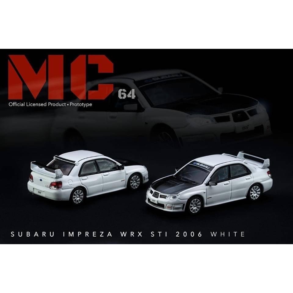 有翼雲 現貨速霸陸impreza Wrx Sti S4 合金車mc64 套車組1 64 蝦皮購物