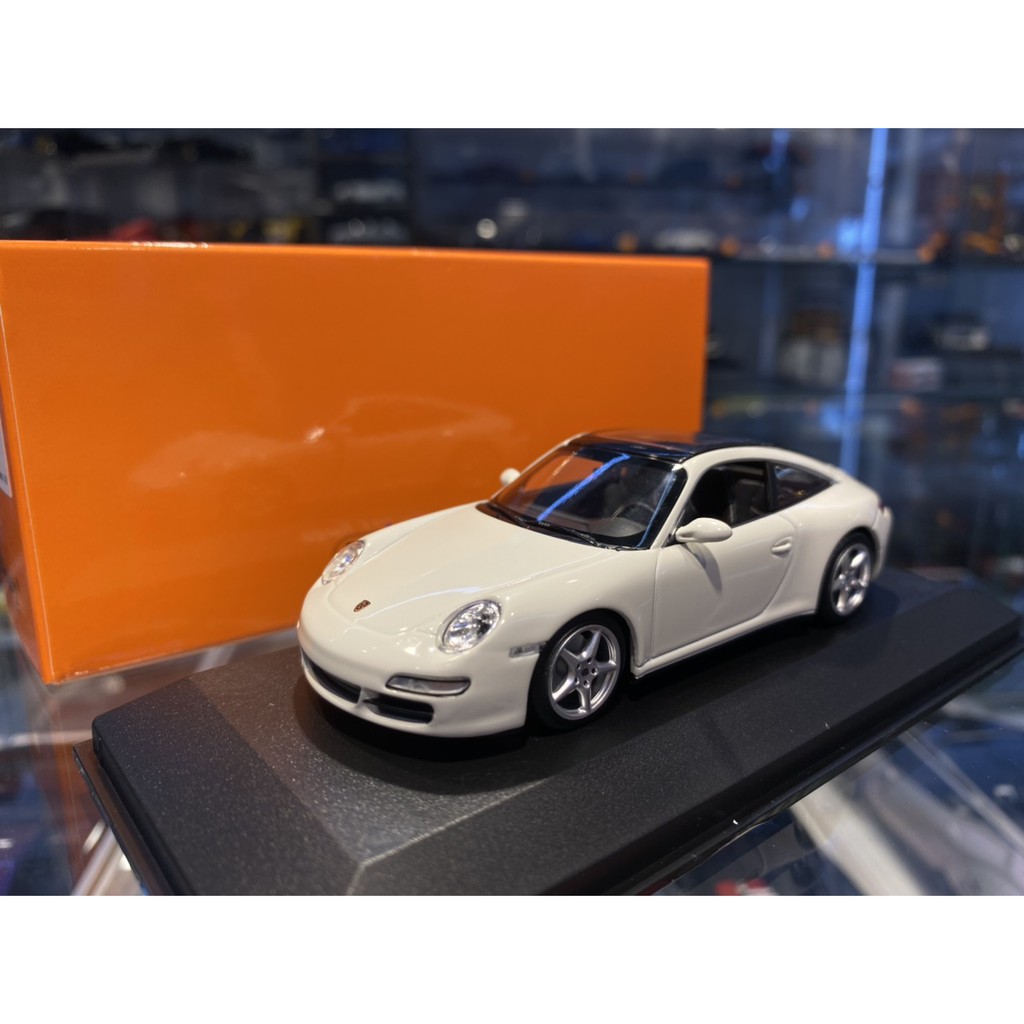 吉華科技@Minichamps Porsche 911 Targa 2006 White 1/43