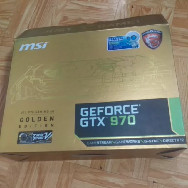 微星 GTX 970 GAMING 4G Golden Edition 顯示卡 