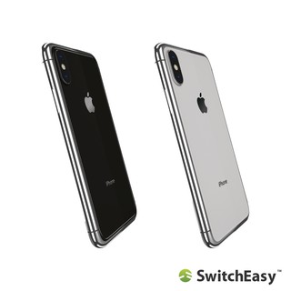 SwitchEasy iPhone Xs/Xs Max /iPhone XR Glass X 鉻金屬質感+9H玻璃殼