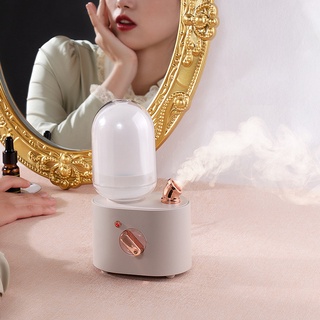 ◕蒸汽時代加濕器香薰機USB桌面復古迷你氛圍燈禮物噴霧創意