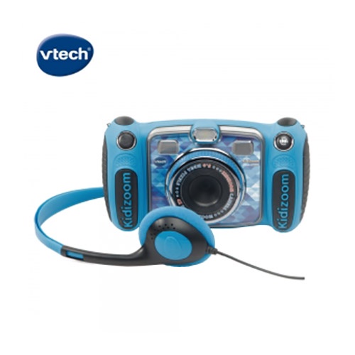 【英國 Vtech 】多功能兒童MP3遊戲相機-藍