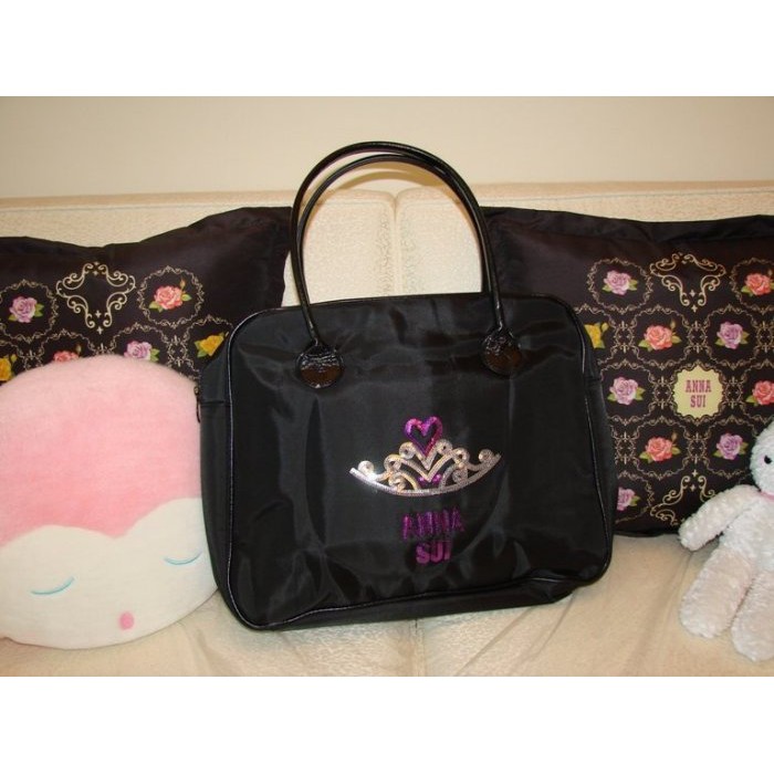 【∮魔法時光∮】ANNA SUI 安娜蘇 魔法公事包/筆電包（厚實可裝筆電）