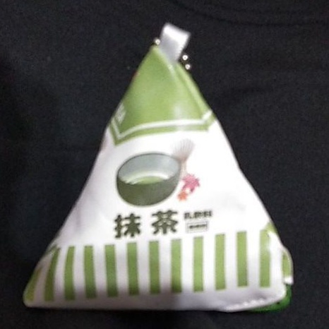 抹茶 乳飲料 造型 小零錢包 耳機包 扭蛋（無蛋殼） 仿日本三角形飲料