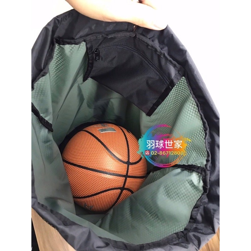 (羽球世家) VEGA 籃球隊 籃球網 輕量後背包(墨綠似黑) 輕便好攜帶 VGB-28G