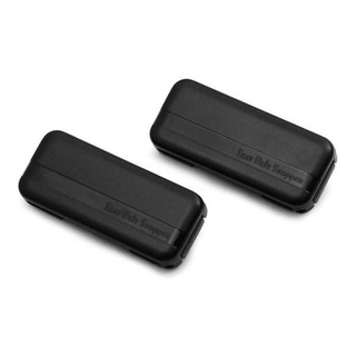 車之嚴選 cars go 汽車用品【AK-87】Kashimura車用安全帶夾 安全帶鬆緊扣 固定夾 - 黑色 (2入)