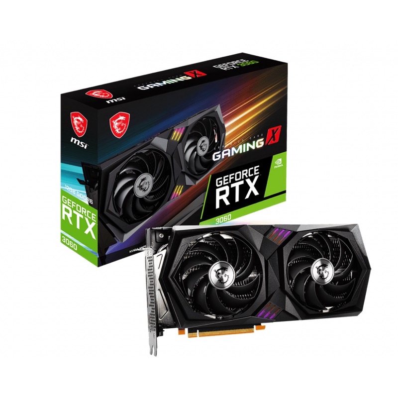 【MSI 微星】GeForce RTX 3060 GAMING X