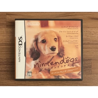 NDS 任天狗 臘腸犬版 臘腸狗與朋友們 正版遊戲片 原版卡帶 日版 日規 任天堂 二手片 DS 3DS N3DS適用