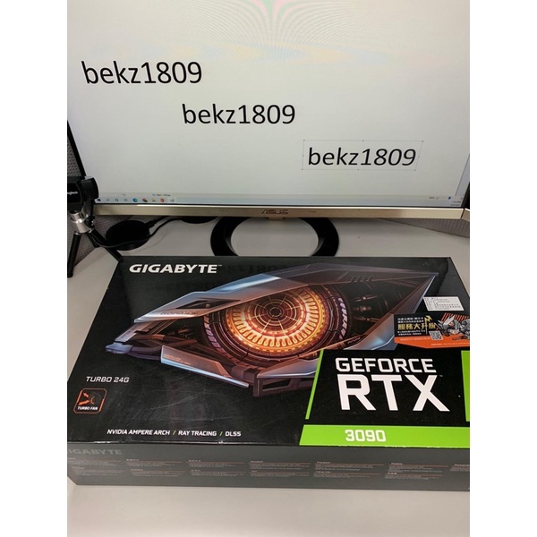 技嘉GIGABYTE GeForce RTX 3090 Turbo GAMING OC 24GB
