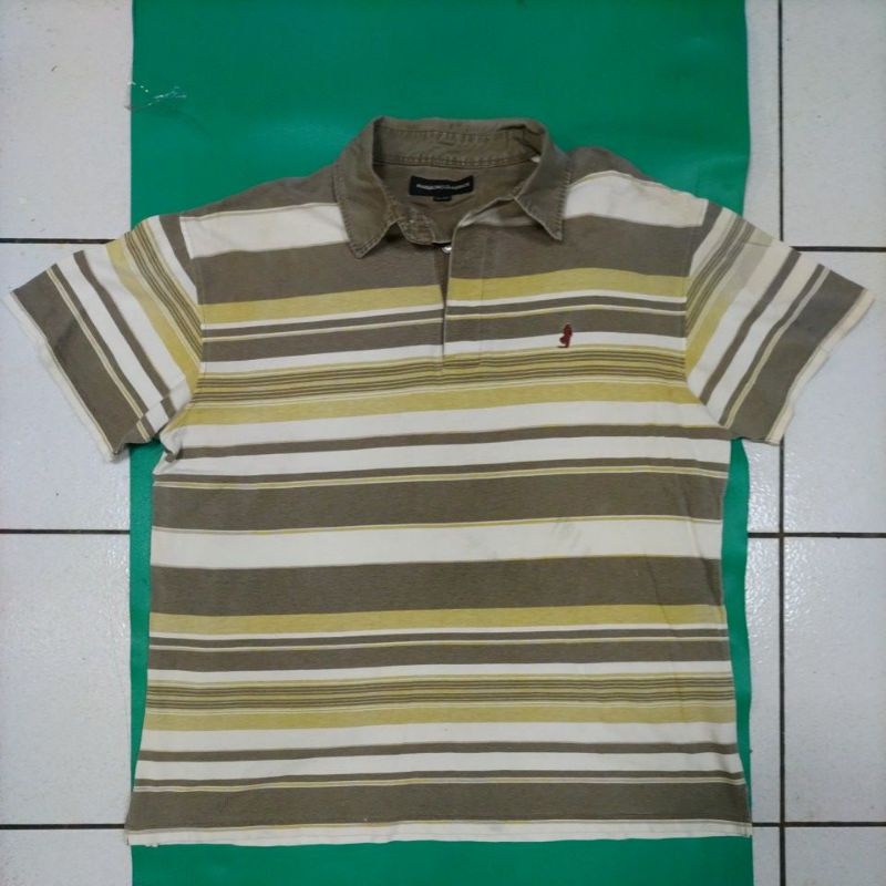 義大利 Marlboro Classics MCS 高級純棉 Polo衫 高爾夫球衣 短袖  XL