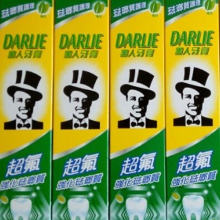 好來 darlie 黑人 超氟牙膏 50g/200g/250g（1入）強化琺瑯質 琺瑯質護理