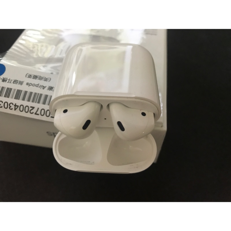 Apple AirPods 蘋果無線藍芽耳機 二手 9成新 保固至2019/06