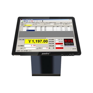 Anmite 15"17"19吋POS專業型電容式觸控螢幕顯示器hdmi 電腦電阻式觸控螢幕