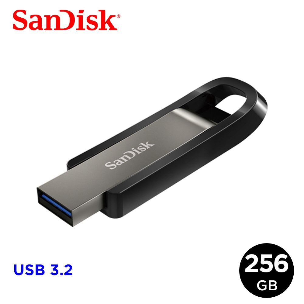 SanDisk Extreme  Go USB 3.2 高速隨身碟 CZ810  金屬隨身碟 64GB~256GB