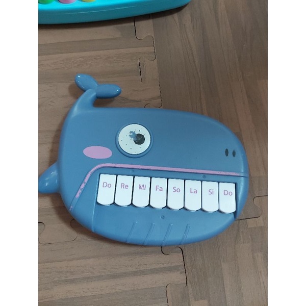 二手玩具出清🔥鯨魚鋼琴