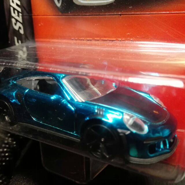C.M.F@★美捷輪 Majorette  PORSCHE 911 GT3 RS 粉紅豬 電鍍藍 清漆銀 白 藍 紫