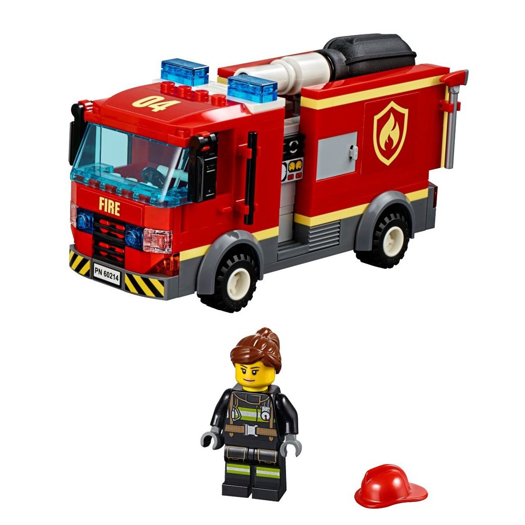 台中翔智積木 Lego 樂高city 城市系列 單售消防車 人偶 蝦皮購物