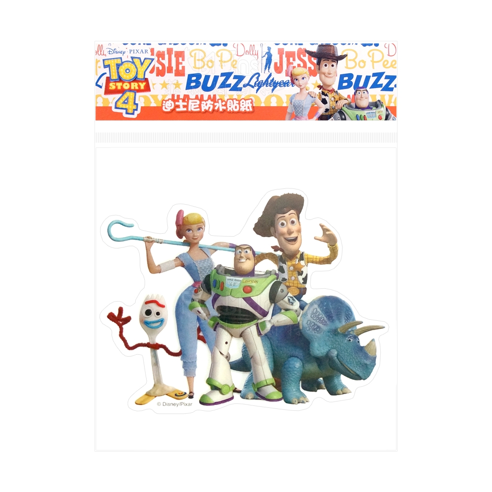 Disney 迪士尼【TOY4 防水貼紙】 Toy Story 玩具總動員 4 裝飾貼紙 HLY-010 菲林因斯特
