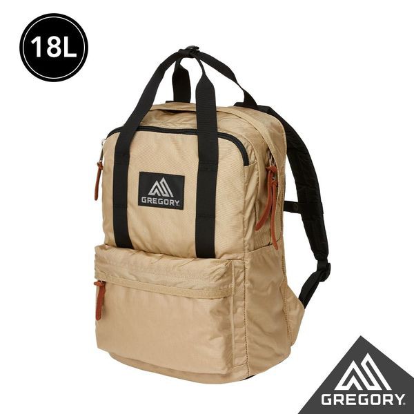 【OUTDOORZ 我不在家】Gregory-18L EASY PEASY DAY 日系後背包 沙色