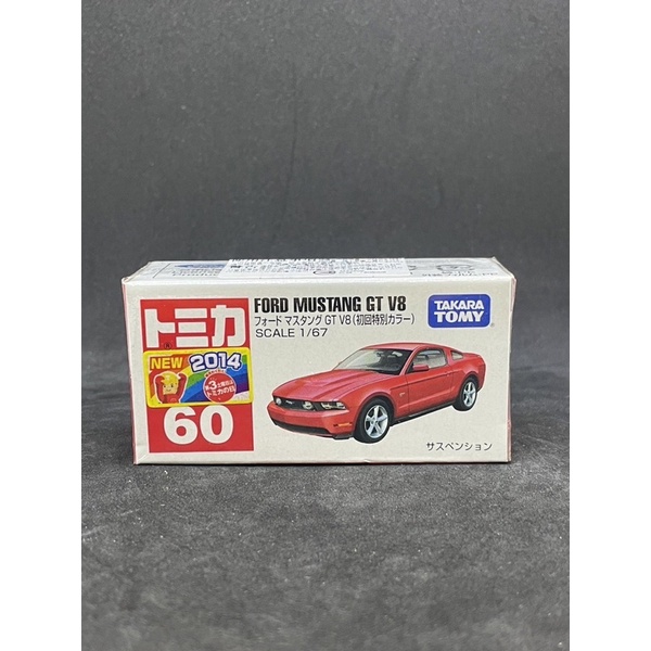 TOMY TOMICA NO. 60 FORD MUSTANG GT V8 初回多美小汽車