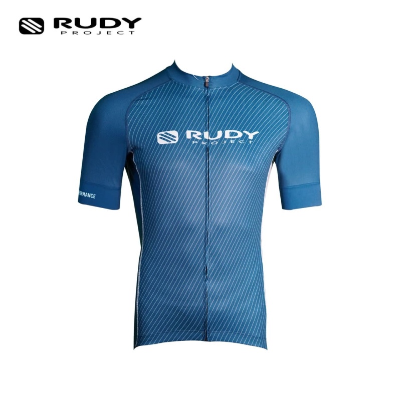 Salable Rudy Project Apparel 男士透氣騎行騎行服寶藍色和白色