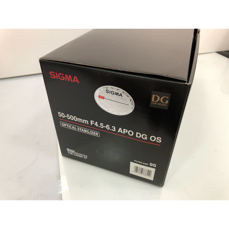 全新 日本帶回 SIGMA 50-500mm F4.5-6.3 APO DG OS