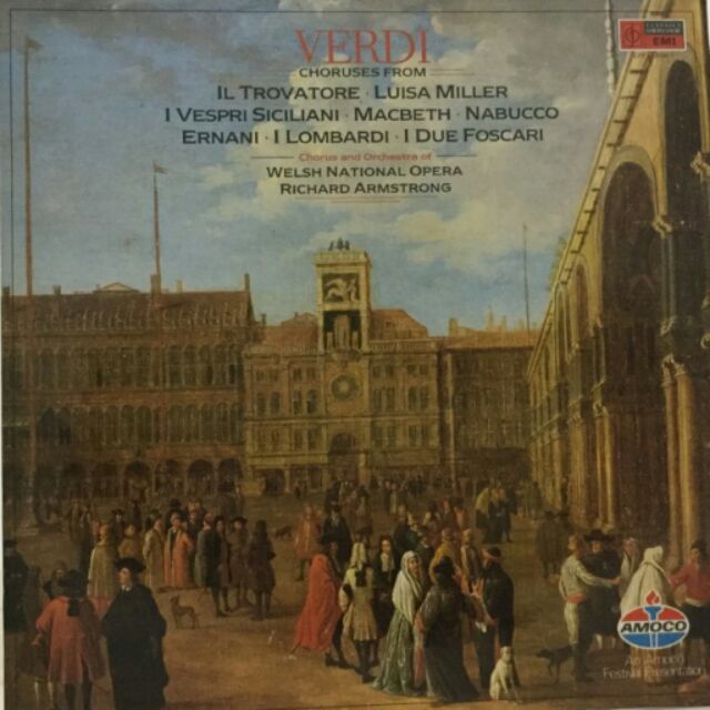 古典黑膠 VERDI Choruses ARMSTRONG Welsh National Opera