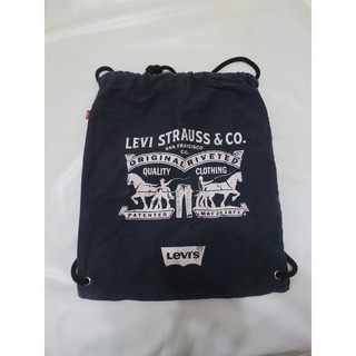 【G.Vintage】LEVIS 經典 帆布包 束口袋 束口包 後背包