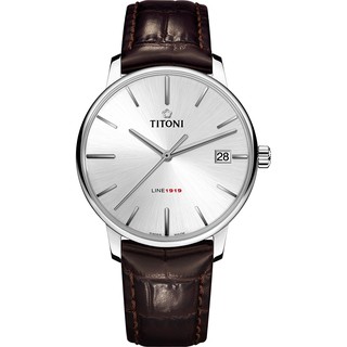 聊聊甜甜價｜TITONI 梅花錶 LINE1919 百年紀念 T10 機械錶 83919S-ST-575